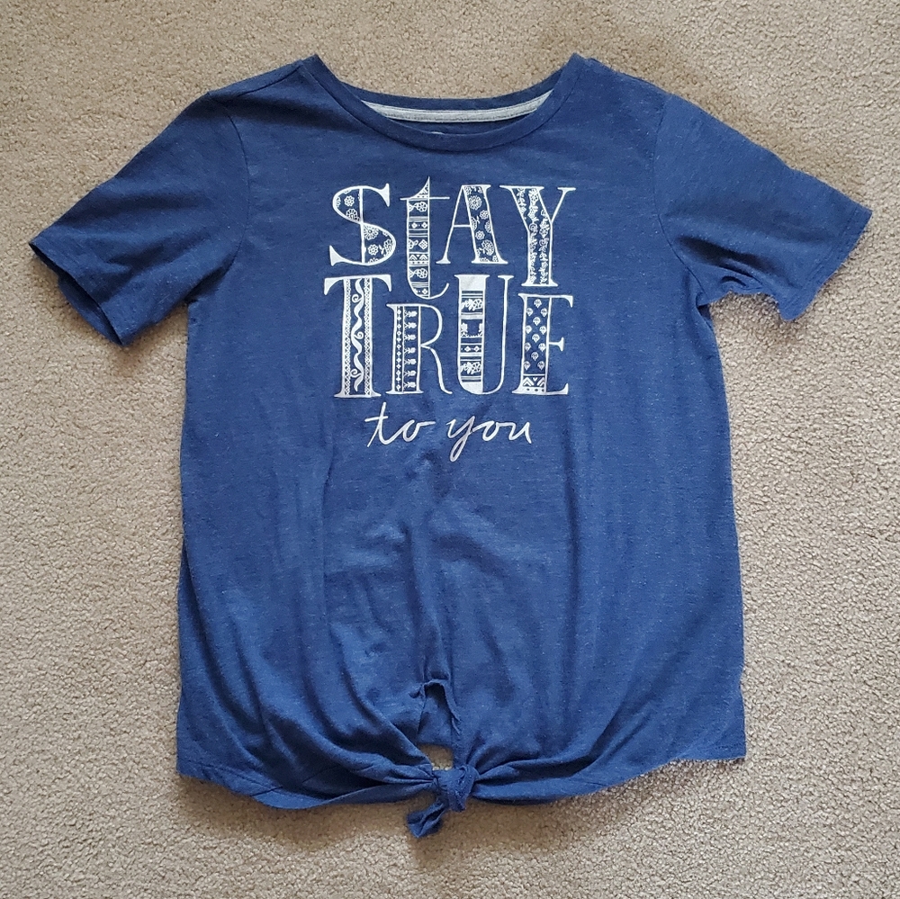 Old navy blue t-shirt